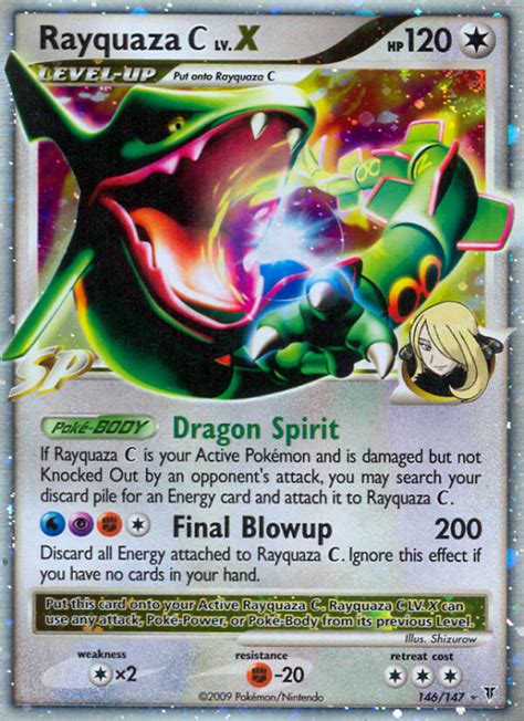 rayquaza c lv x 146 147|Rayquaza pokemon platinum.